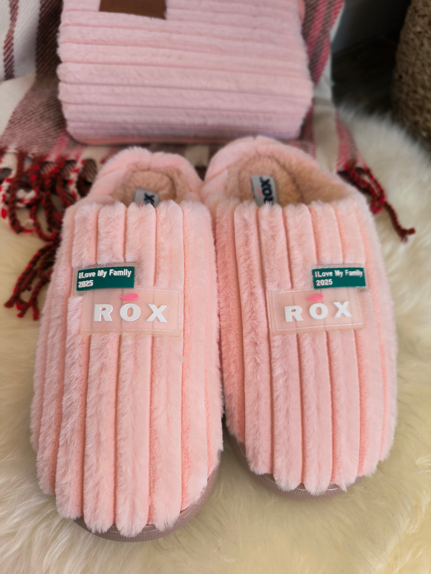 321 Chaussons+bouillotte Clara rose